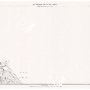 PIANTA DELLA CITTA' DI NAPOLI - Foglio 2 - Barriera Capo di Chino