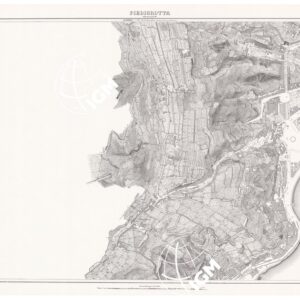 PIANTA DELLA CITTA' DI NAPOLI - Foglio 21 - Piedigrotta