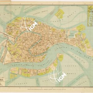 PIANTA DELLA CITTA' DI VENEZIA...