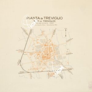 PIANTA DI TREVIGLIO (MAP OF TREVIGLIO)