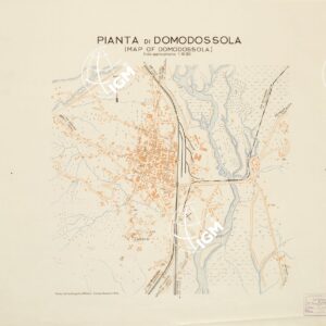 PIANTA DI DOMODOSSOLA (MAP OF DOMODOSSOLA)