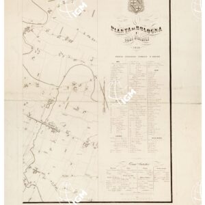 PIANTA DI BOLOGNA E SUOI DINTORNI - Foglio 3