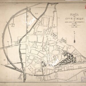 PIANTA DELLA CITTA' D'ACQUI...