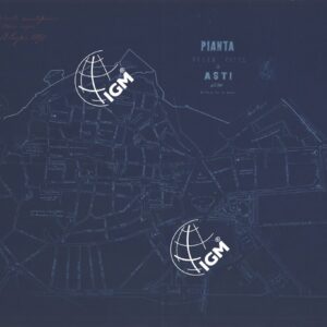 PIANTA DELLA CITTA' DI ASTI
