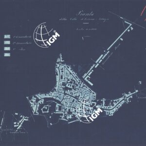 PIANTA DELLA CITTA' DI CESENA E SOBBORGHI