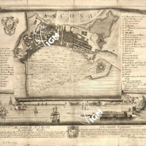 ANCONA SCIPIONE PARETTI ARC. E PIT. DELINEO'ACC. CLEM. D'ONORE. C. D. A. SCULP.