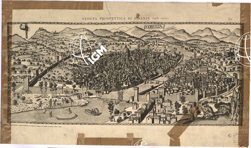 VEDUTA PROSPETTICA DI FIRENZE