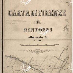 CARTA DI FIRENZE E DINTORNI ALLA SCALA DI 1:7.500 - Foglio 1