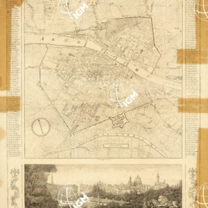 PIANTA DELLA CITTA' DI FIRENZE