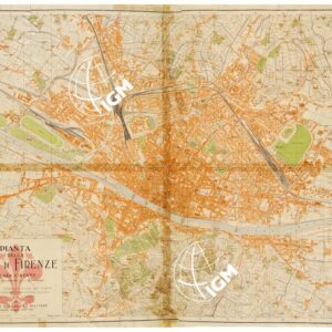 PIANTA DELLA CITTA' DI FIRENZE