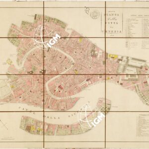 NUOVA PIANTA DELLA CITTA' DI VENEZIA