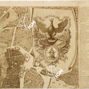 PIANTA GEOMETRICA E NOVELLA SECONDO LO STATO PRESENTE DELLA CITTA' DI PALERMO CAPITALE DEL REGNO DI SICILIA COLL'ANTICO PALERMO GIACENTE IN ESSO E CO' SOBBORGHI, MOLO E CAMPAGNA - Foglio 2