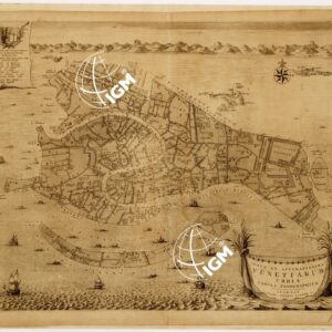 NOVA ET ACCURATISSIMA VENETIARUM URBIS TABULA TOPOGRAPHICA LUGD. BAT. EXCUDIT PETRUS VANDER A. A. - VENEZIA