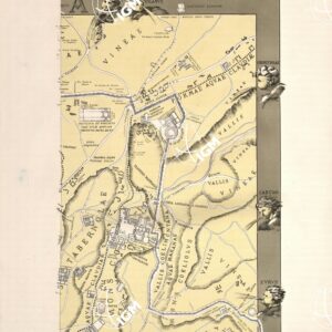 RIPRODUZIONE DEL 1883 DELLA PIANTA DI ROMA DI LEONARDO BUFALINI - Tavola 3