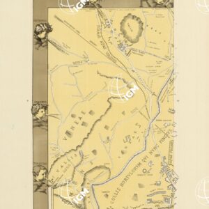 RIPRODUZIONE DEL 1883 DELLA PIANTA DI ROMA DI LEONARDO BUFALINI DA... - Tavola 1