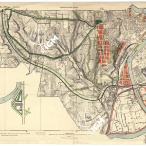 PIANO TOPOGRAFICO DI ROMA E SUBURBIO - PIANO REGOLATORE E DI AMPLIAMENTO DELLA CITTA' DI ROMA - Foglio 5
