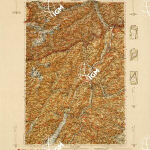 CARTA AERONAUTICA D'ITALIA - Foglio 5 TRENTO