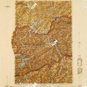 CARTA AERONAUTICA D'ITALIA - Foglio 5 BIS BOLZANO MERANO