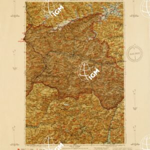 CARTA AERONAUTICA D'ITALIA - Foglio 6 BIS BRENNERO