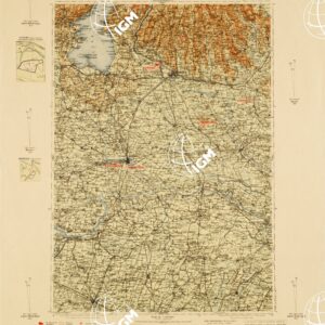 CARTA AERONAUTICA D'ITALIA - Foglio 12 VERONA