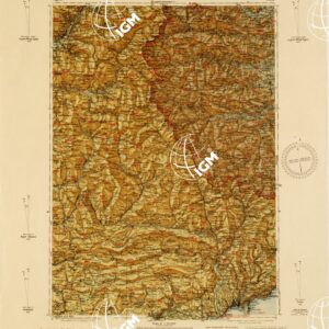 CARTA AERONAUTICA D'ITALIA - Foglio 14 NIZZA