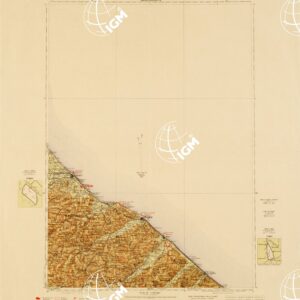 CARTA AERONAUTICA D'ITALIA - Foglio 20 PESARO