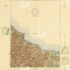 CARTA AERONAUTICA D'ITALIA - Foglio 30 S. SEVERO