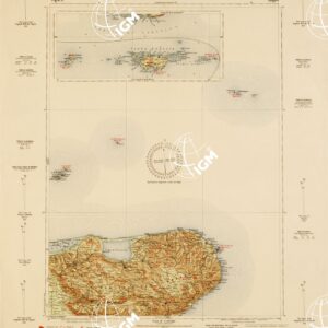 CARTA AERONAUTICA D'ITALIA - Foglio 31 GARGANO