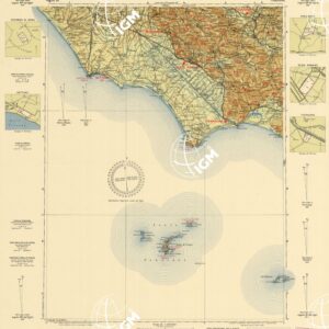 CARTA AERONAUTICA D'ITALIA - Foglio 34 FROSINONE
