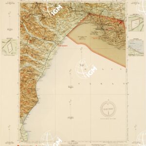 CARTA AERONAUTICA D'ITALIA - Foglio 43 TARANTO