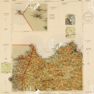 CARTA AERONAUTICA D'ITALIA - Foglio 49 PALERMO