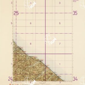 CARTA AERONAUTICA D'ITALIA (EDIZIONE TEDESCA) - Foglio 20 PESARO