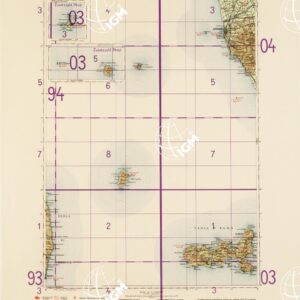 CARTA AERONAUTICA D'ITALIA (EDIZIONE TEDESCA) - Foglio 21 LIVORNO