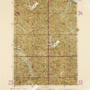 CARTA AERONAUTICA D'ITALIA (EDIZIONE TEDESCA) - Foglio 24 MACERATA