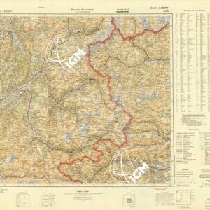 ITALIEN UND GRENZGEBIETE - AOSTA NR. L 32 SW 1