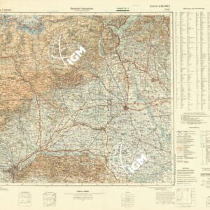 ITALIEN UND GRENZGEBIETE - TURIN NR. L 32 SW 2