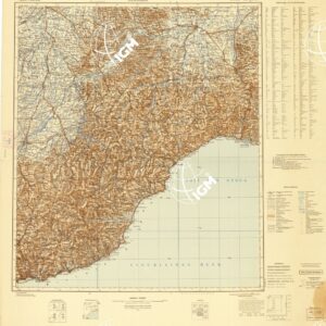 ITALIEN UND GRENZGEBIETE - GENUA-SAN REMO NR.L32 SW 4 K 32 NW 2