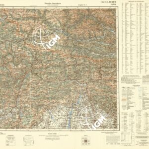 ITALIEN UND GRENZGEBIETE - UDINE NR. L 33 NW 3