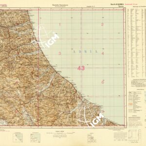 ITALIEN UND GRENZGEBIETE - PESCARA NR. K 33 NW 4