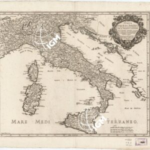 ITALIA DIVISA NE' SUOI REGNI, PRINCIPATI, DUCATI ET ALTRI DOMINI