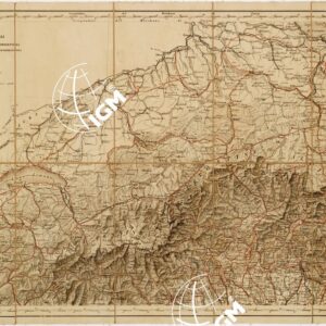 CARTA COROGRAFICA DELL'ITALIA SUPERIORE E CENTRALE - Foglio 1