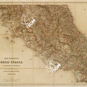 CARTA COROGRAFICA DELL'ITALIA SUPERIORE E CENTRALE - Foglio 6