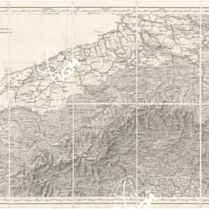 CARTA COROGRAFICA DELL'ITALIA SUPERIORE E CENTRALE - Foglio 1