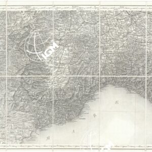 CARTA COROGRAFICA DELL'ITALIA SUPERIORE E CENTRALE - Foglio 3