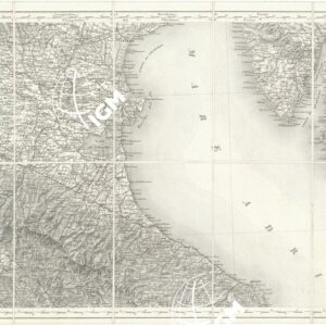 CARTA COROGRAFICA DELL'ITALIA SUPERIORE E CENTRALE - Foglio 4