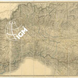 CARTA COROGRAFICA DELL'ALTA ITALIA