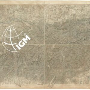 KARTE DER ALPEN AUS G. MAYR'S ATLAS DER ALPENLANDER