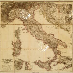 CARTA GENERALE D'ITALIA I - Tavola 1