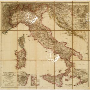 CARTA GENERALE D'ITALIA - Tavola 2