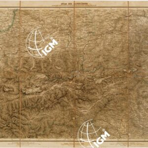 MAYR'S ATLAS DER ALPEN LANDER UND MITTEL ITALIEN - Tavola III